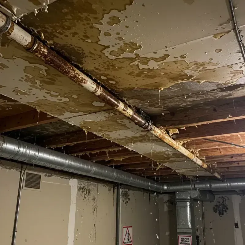 Ceiling Water Damage Repair in West Unity, OH